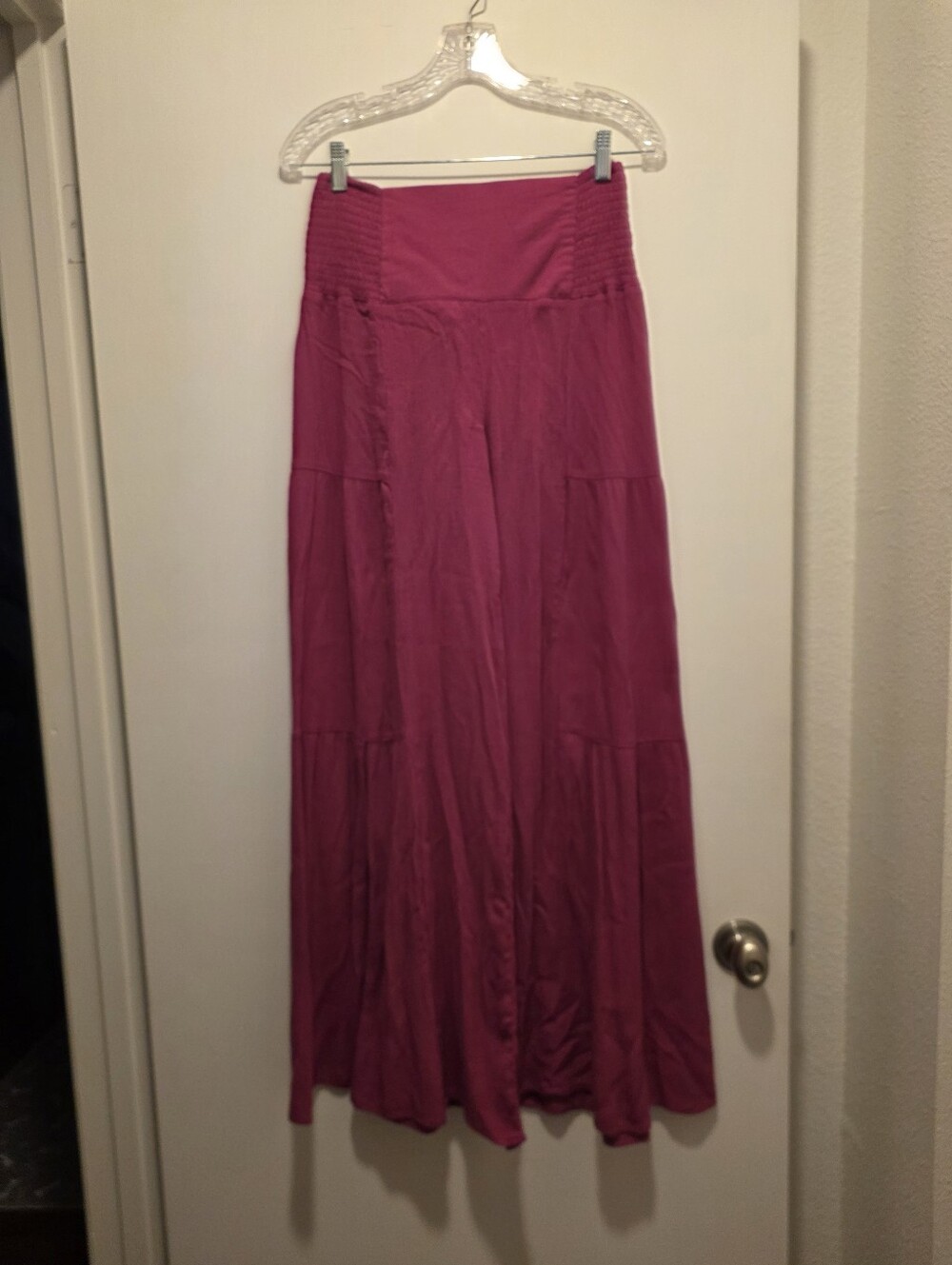 Rewash brand Fuchsia Wide Leg Palazzo Panty. Sz Small Like    New.